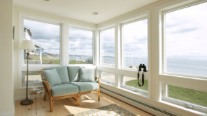 Custom windows in a home